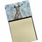 Edge Collections-3" x 3"-Multicolor-Professional Desk Sticky Note Dispenser with Watercolor Design-1 Pieces